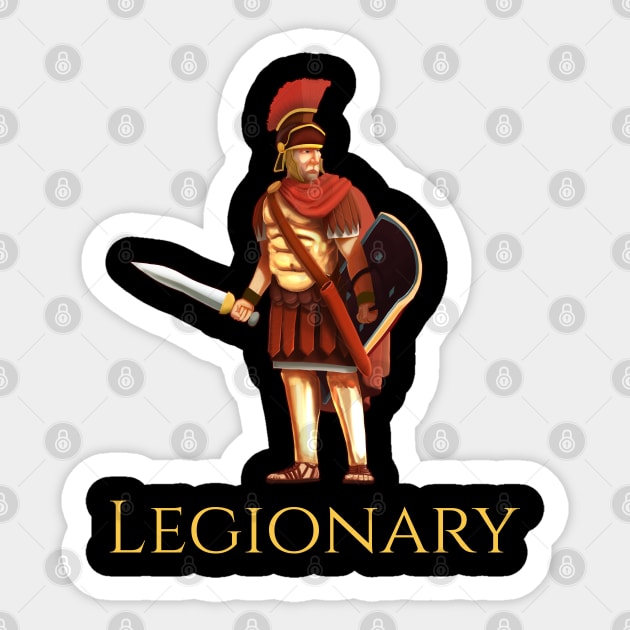 Legionary Sticker by Styr Designs